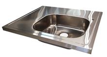 RVS wasbak voor 700mm opstelling