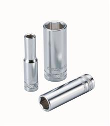1/4" Dopsleutels lang - 6-knt