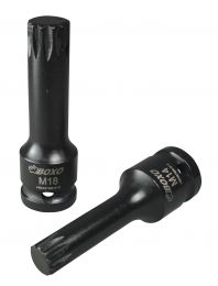 1/2" Impact sockets - Spline (XZN)