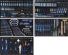 1/4", 3/8" and 1/2" Tool set 410pc